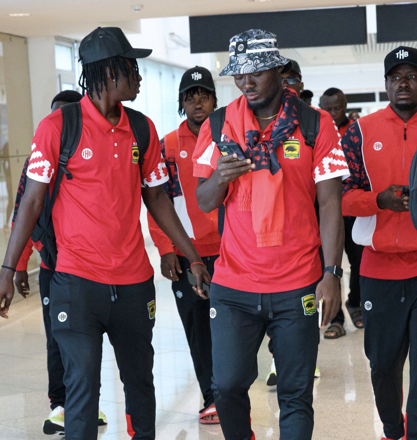 CAF CONFEDERATION Cup: Asante Kotoko Depart for Morocco Ahead of Wydad Clash 