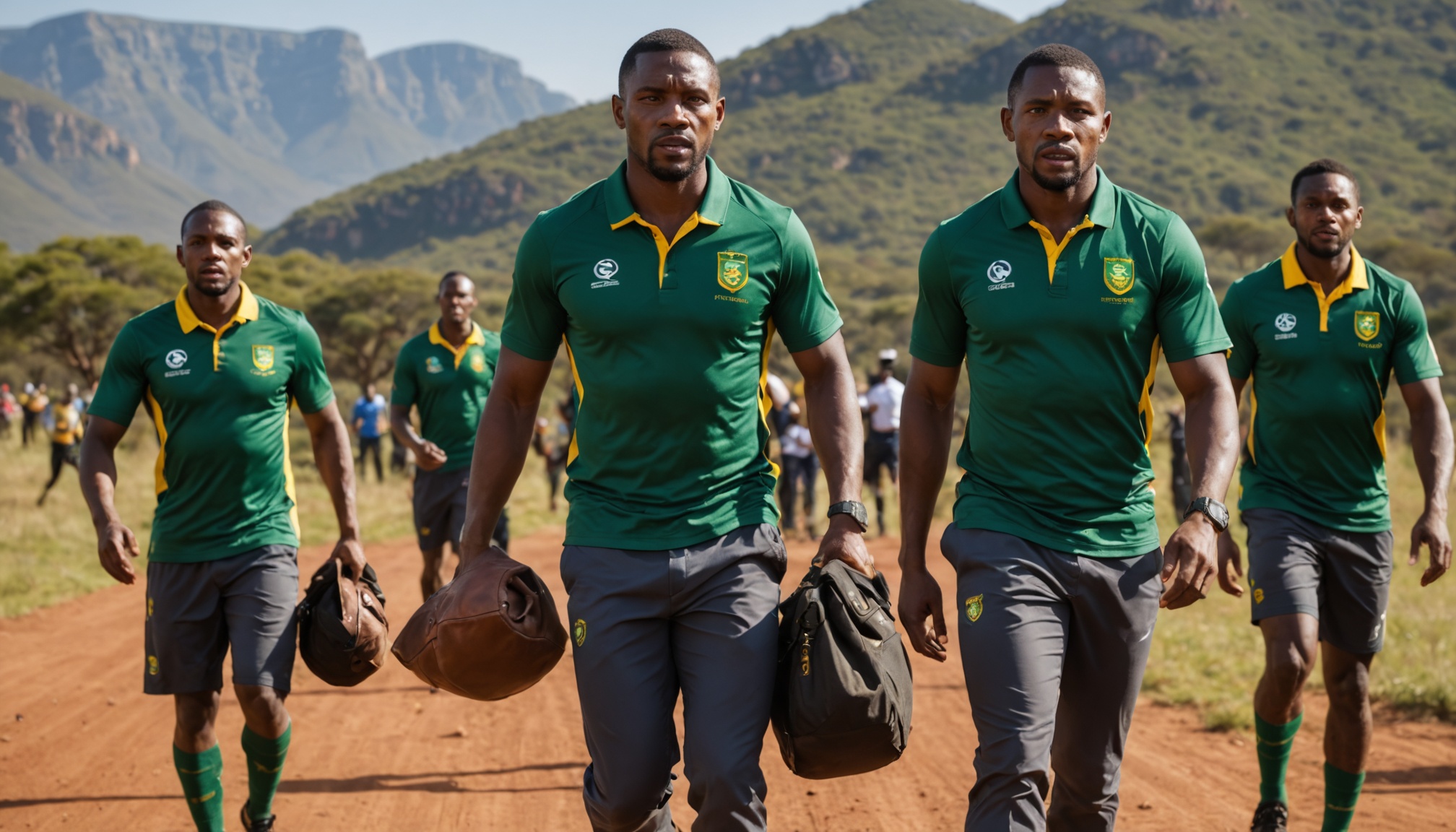 Bafana Bafana Ready to Carry South Africa Forward